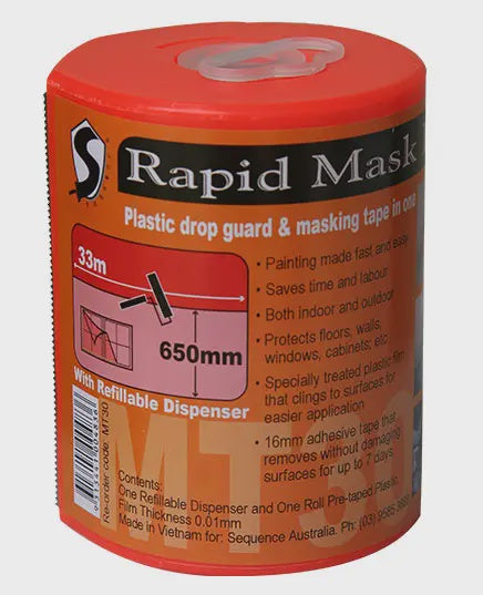 Rapid Mask Kit Drop Sheet 2700mm x17